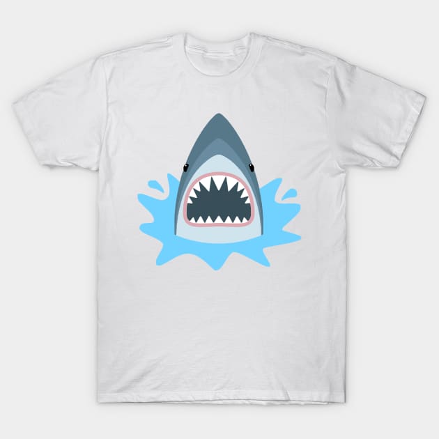 Shark Attack T-Shirt by MinimalistTShirts